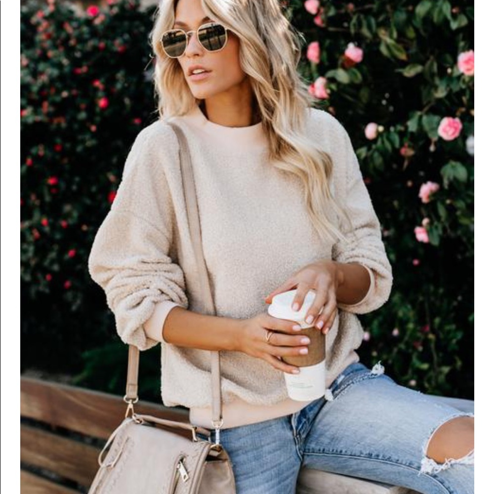ISADORA Sherpa Pullover - Picture 1 of 8